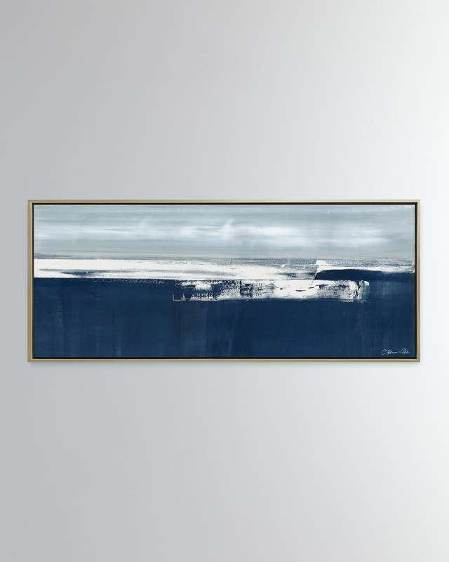 "Coastal Landscape" Hand-Embellished Giclee on Canvas by Carol Benson-Cobb